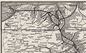 Image result for Lehigh Valley Railroad Map
