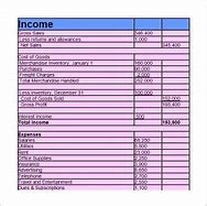 Image result for Comparative Income Statement Template