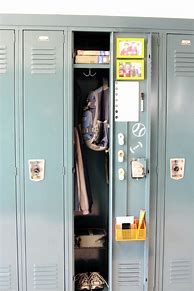 Image result for Organized School Locker