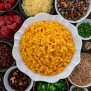 Image result for Mac and Cheese Bar Toppings