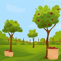 Image result for Garden Illustration Apple