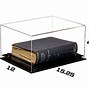 Image result for Acrylic Book Display Case