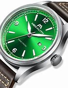Image result for Men's Leather Band Large Watch