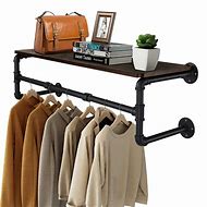 Image result for Wall Mounted Clothes Hanger