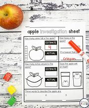 Image result for Apple Investigation Preschool