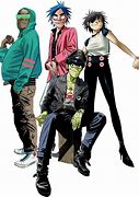 Image result for Gorillaz Band Cartoon