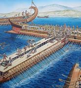 Image result for Battle of Salamis Ships