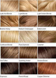 Golden Hair Color Chart Hair Style And Color For