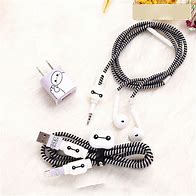 Image result for Spiral Cord Protector for iPhone Charger