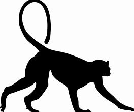 Image result for Monkey Silhouette SVG