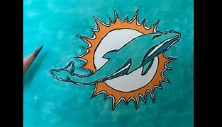 Image result for Miami Dolphins Logo Drawing