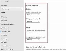 Image result for Recommended Power and Sleep Settings