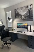 Image result for Living Room Office Setup