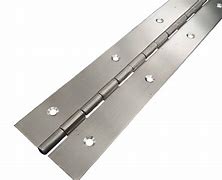 Image result for Stainless Steel Continuous Hinge