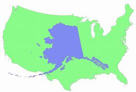 Image result for Alaska Compared to Continental Us