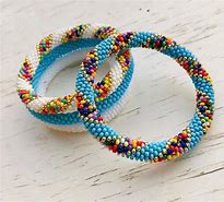 Image result for Handmade Glass Bead Bracelets