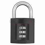 Image result for Abus Combination Lock Reset