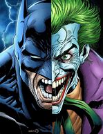 Image result for Batman Half Joker