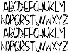 Image result for Scraggly Alphabet