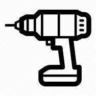 Image result for Line Art Logo of Drill