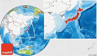 Image result for japan continent location