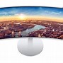 Image result for 42 Inch Curved Monitor On Desk