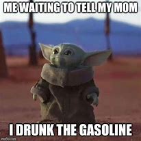 Image result for Baby Yoda Drunk Meme