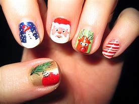 Image result for Present Inspired Nails