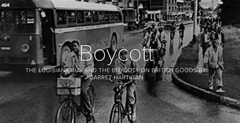 Image result for Boycott No Things
