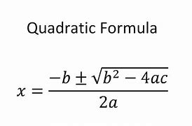 Image result for Quadratic Formula X3
