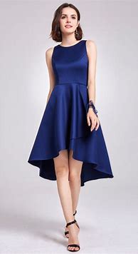 Image result for Navy Blue and White Cocktail Dress
