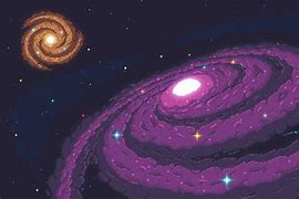 Image result for Pixel Galaxy