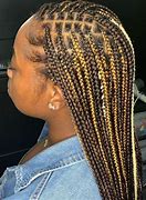 Image result for Scalp Braids with Weave