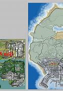 Image result for Los Santos Map GTA 5 vs San Andreas