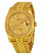 Image result for Rolex Automatic Diamond Watches for Men Gold