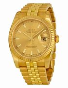 Image result for 36Mm Rolex Datejust Bands 18K