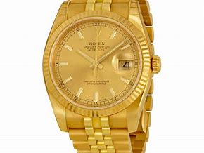 Image result for Rolex Gold Watch Men