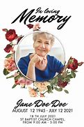 Image result for In Loving Memory Template