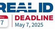 Image result for Real ID Deadline