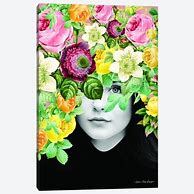 Image result for Flower Canvas Wall Art
