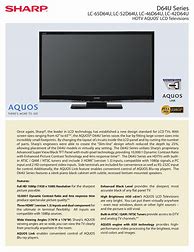 Image result for Sharp AQUOS TV Update Firmwarelc 65Le645u