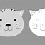 Image result for Cat Face Outline SVG