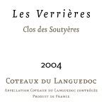 Image result for Verrieres Coteaux Languedoc Clos Soutyeres