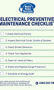 Image result for AC Motor Preventive Maintenance Checklist