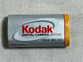 Image result for Kodak CR-V3 Battery