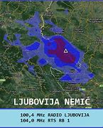 Image result for Ljubovija Mapa