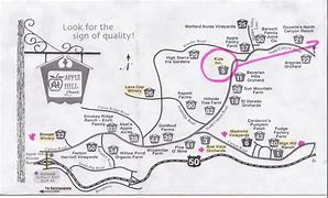 Image result for Apple Hill Wineries Map