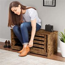 Image result for Tribesigns Shoe Organizer Bench