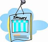Image result for January Clip Art Kids Calendar