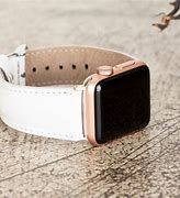 Image result for White Leather Apple Watch Band